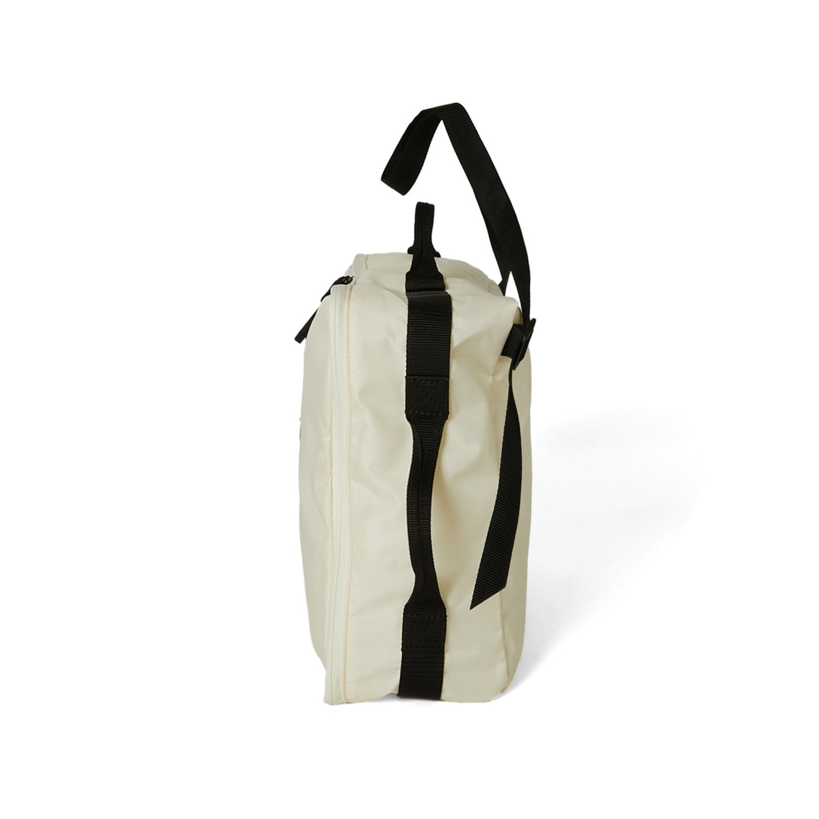 POUCH WITH STRAP （IVORY） / ファスナー ポーチ バッグ （アイボリー） / 9251-AC02