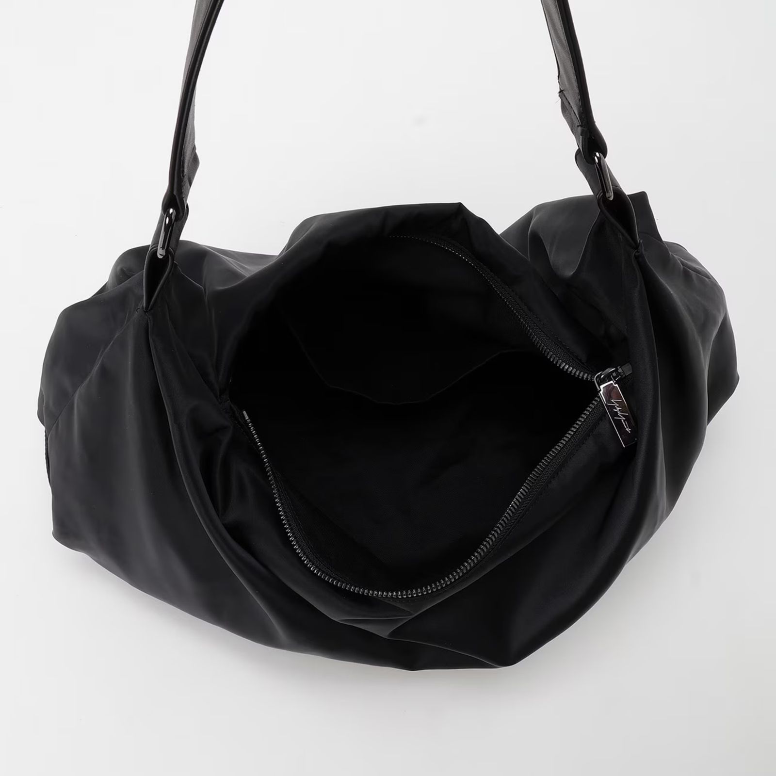 DRAPE SHOULDER (BLACK) / ナイロン バッグ （ブラック） DK-I35-830-2-02