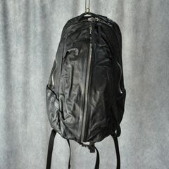 イタリーショルダー製品染め 0.8mm リュック （BLACK / ブラック）