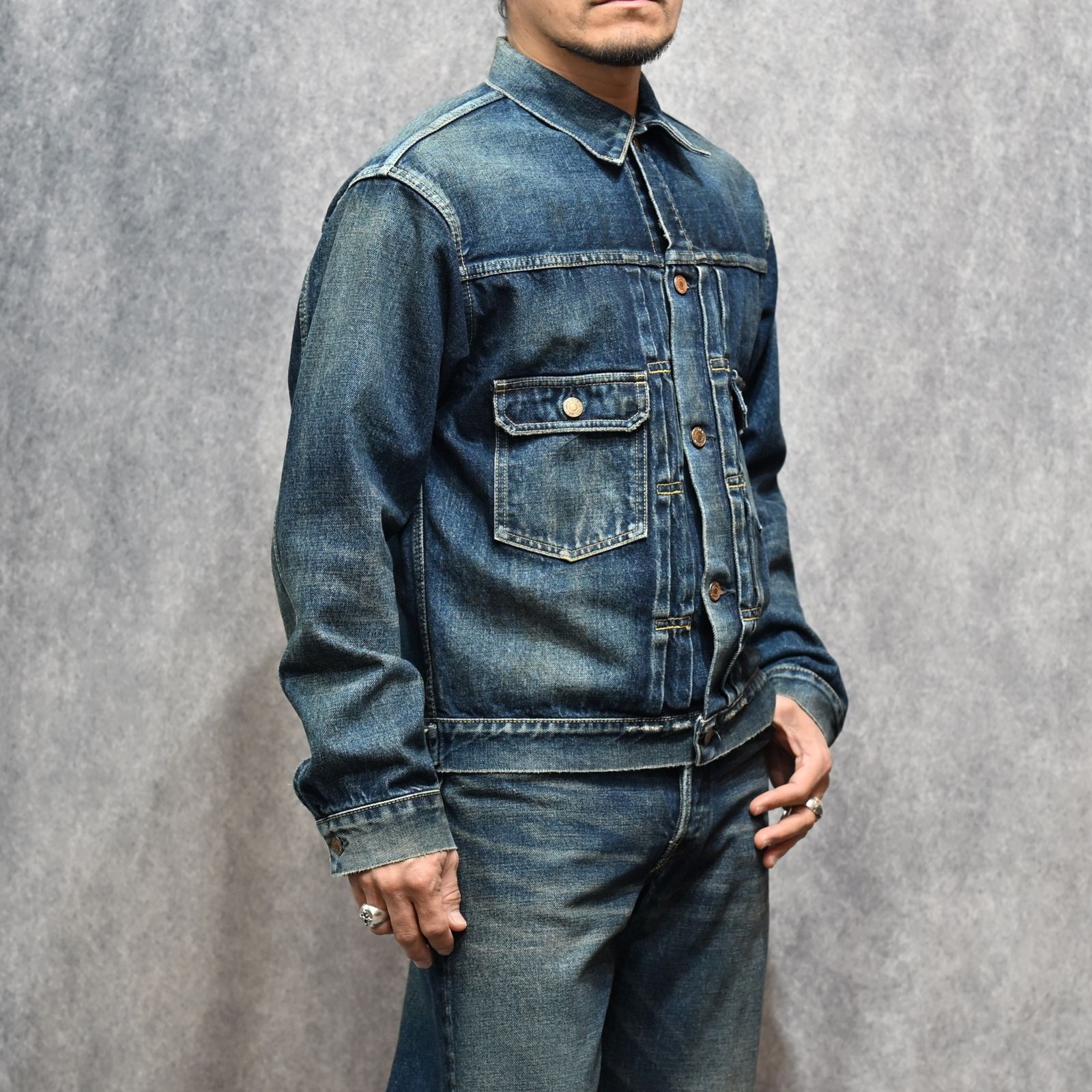 Denim CF-TYPE2 GJKT USD ｜セカンド デニムジャケット Gジャン｜2604-8004