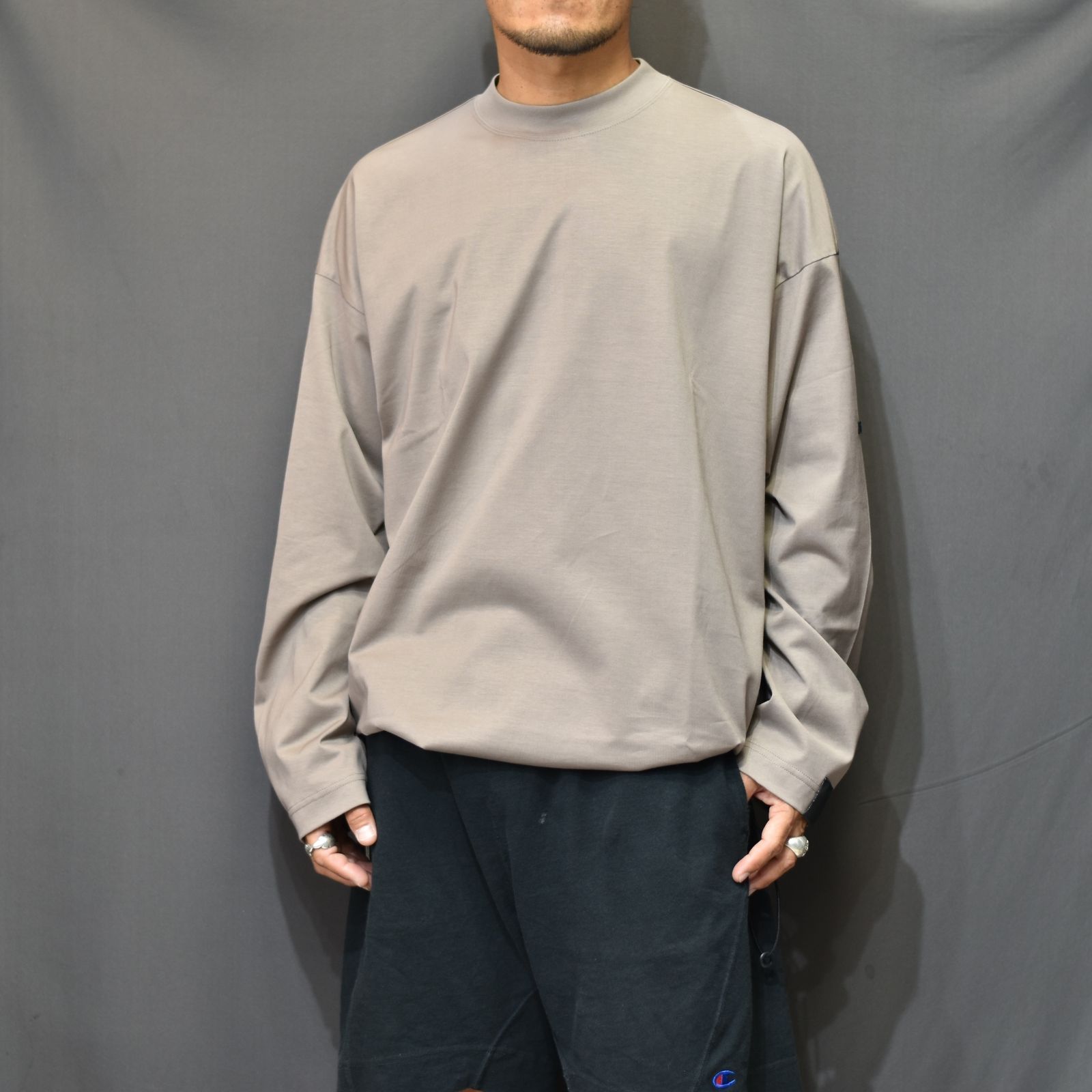 N.HOOLYWOOD - CREWNECK LONG SLEEVE （MOCHA） クルー 