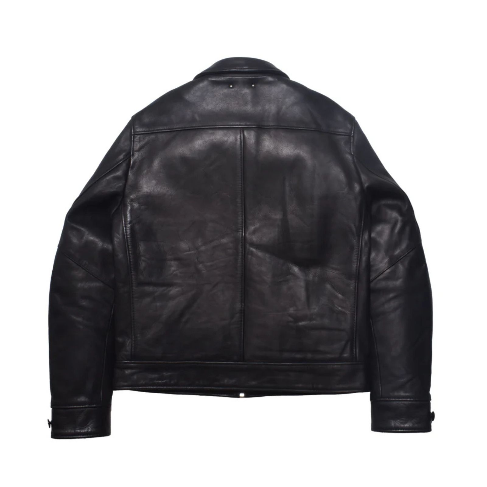 Leather Zipup JKT （BLK）｜レザージャケット｜2602-8001