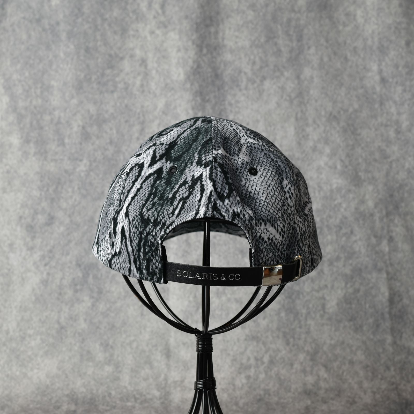 SOLARIS&CO. - Print Cords Curved Visor Cap 