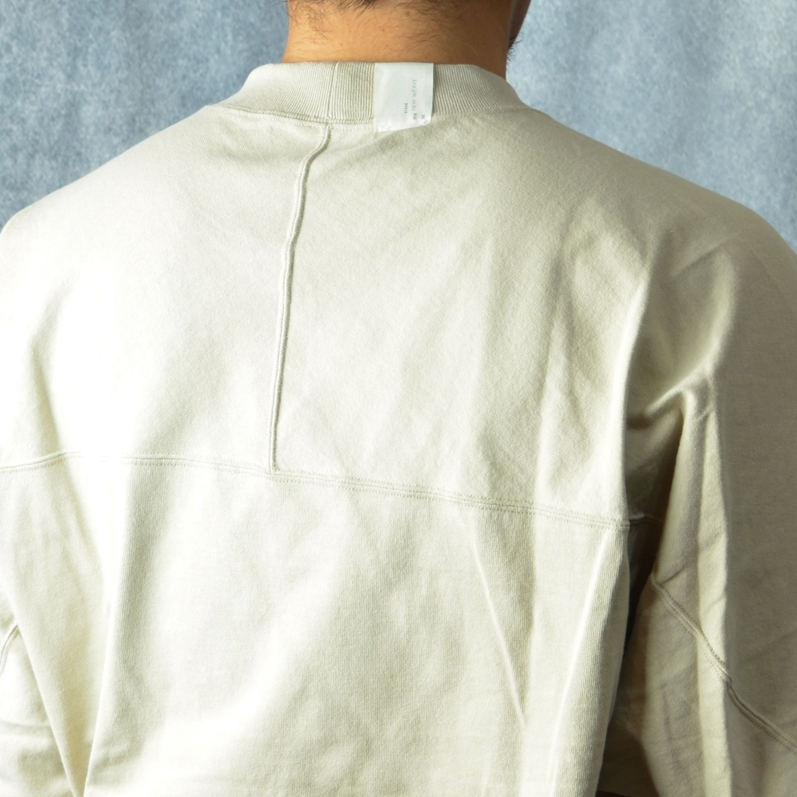 × champion football T-SH （BEIGE） /  フットボールTシャツ （ベージュ）