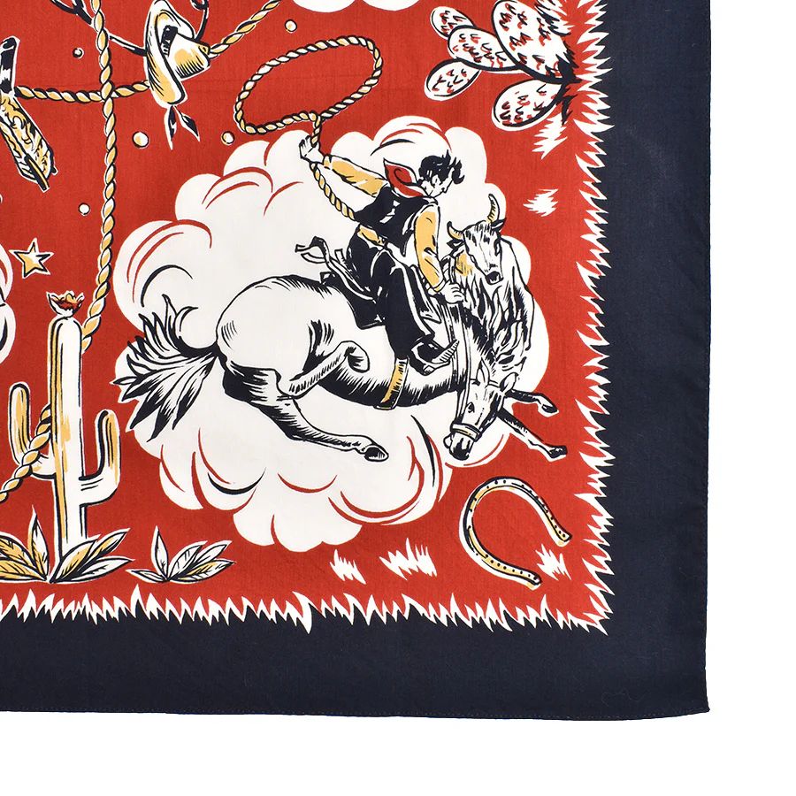 Rodeo Dudes Large Bandana （BPT） / 大判バンダナ / BDN-007