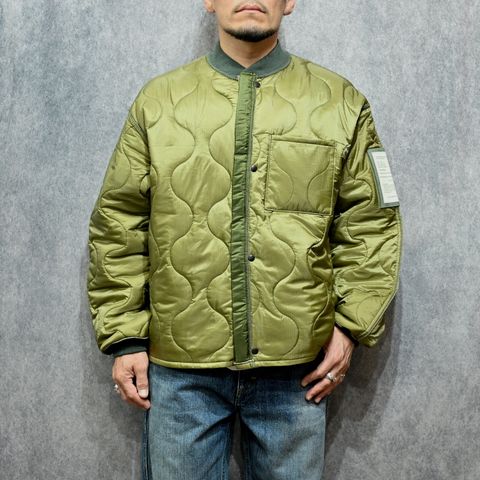 QUILTED JACKET （KHAKI / カーキ） ミリタリーブルゾン｜9262-BL01-003