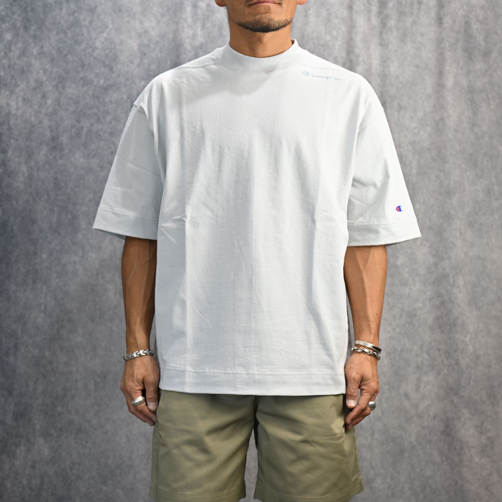 Champion T-SHIRT （L.GRAY） / チャンピオン Tシャツ （ライトグレー） / C8-B360