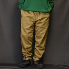 VINTAGE TYPE CHINO CLOTH TUCK TROUSERS (BEIGE) / ヴィンテージタイプ チノクロス タックトラウザー