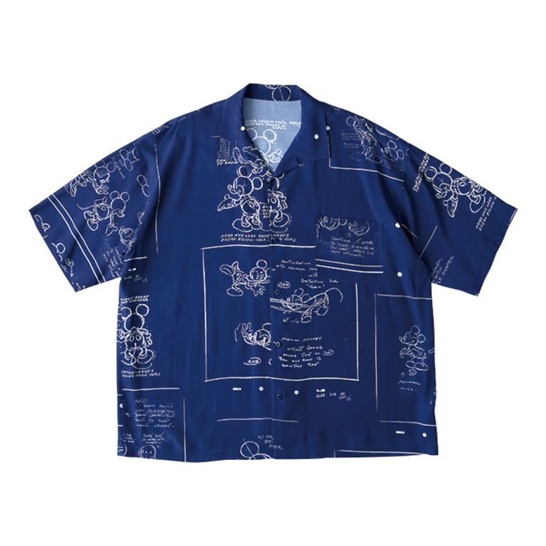 Porter Classic - DISNEY MS/PC ALOHA COLLECTION ALOHA SHIRT Porter Classic - DISNEY MS/PC ALOHA COLLECTION ALOHA SHIRT