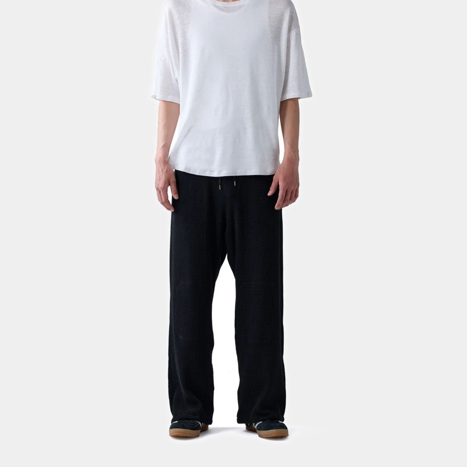 HF thermal straight pants （BLACK）｜サーマル ストレートパンツ （ブラック）｜HF-05