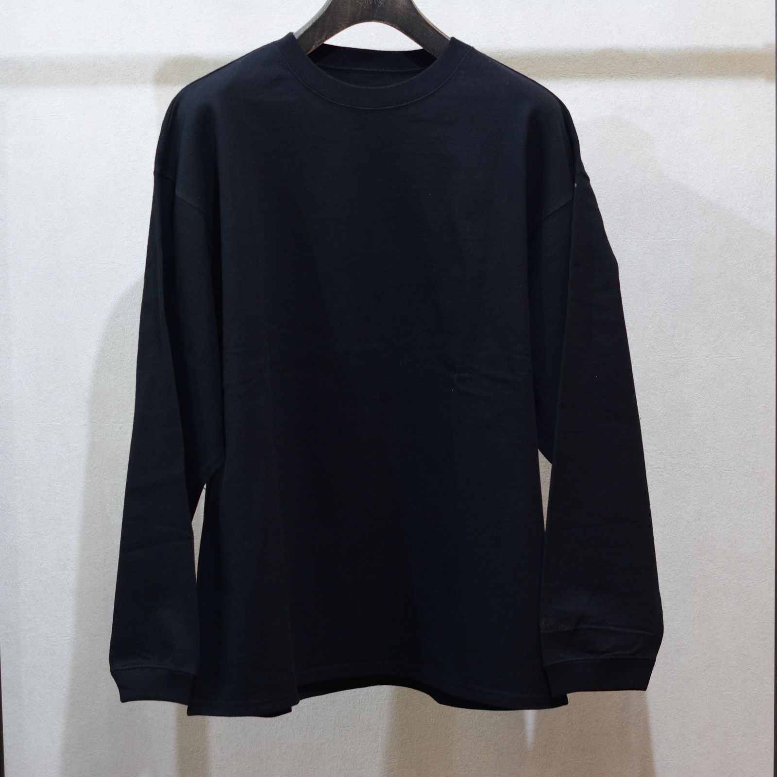ロングスリーブ カットソー （BLACK）