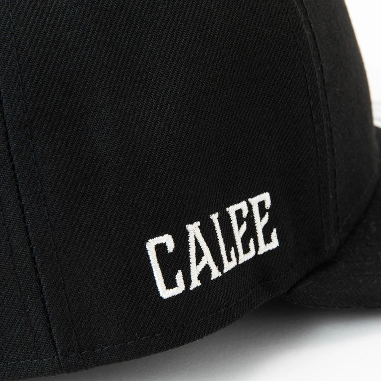 CALEE - × NEWERA CAL LOGO BASEBALL CAP ＜LIMITED＞ (BLACK 