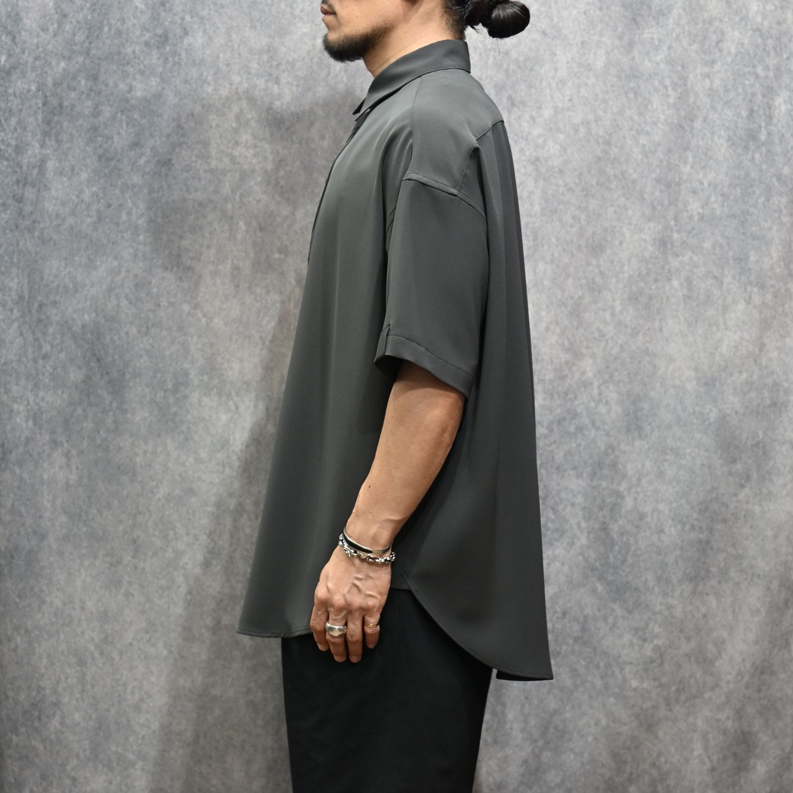 HALF SLEEVE SHIRT （CHARCOAL / チャコール）｜ハーフスリーブ シャツ｜2261-SH54-011