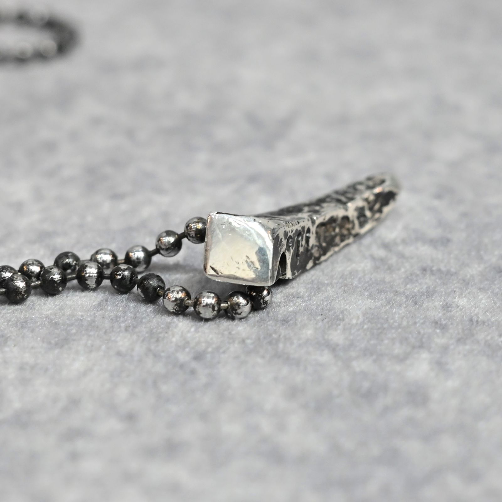 TALON TOP-02 + BALL CHAIN｜ SILVERS 純銀