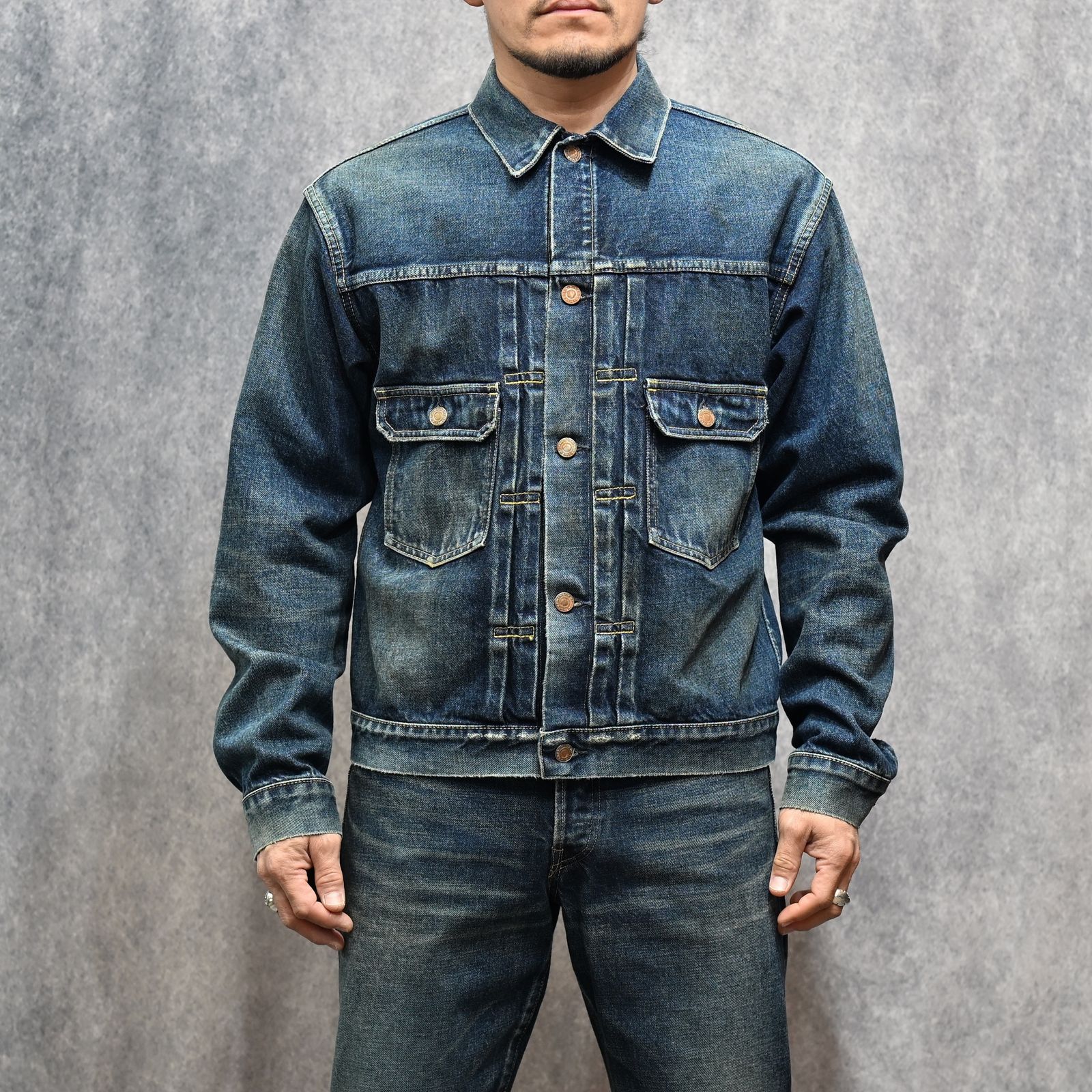 Denim CF-TYPE2 GJKT USD ｜セカンド デニムジャケット Gジャン｜2604-8004