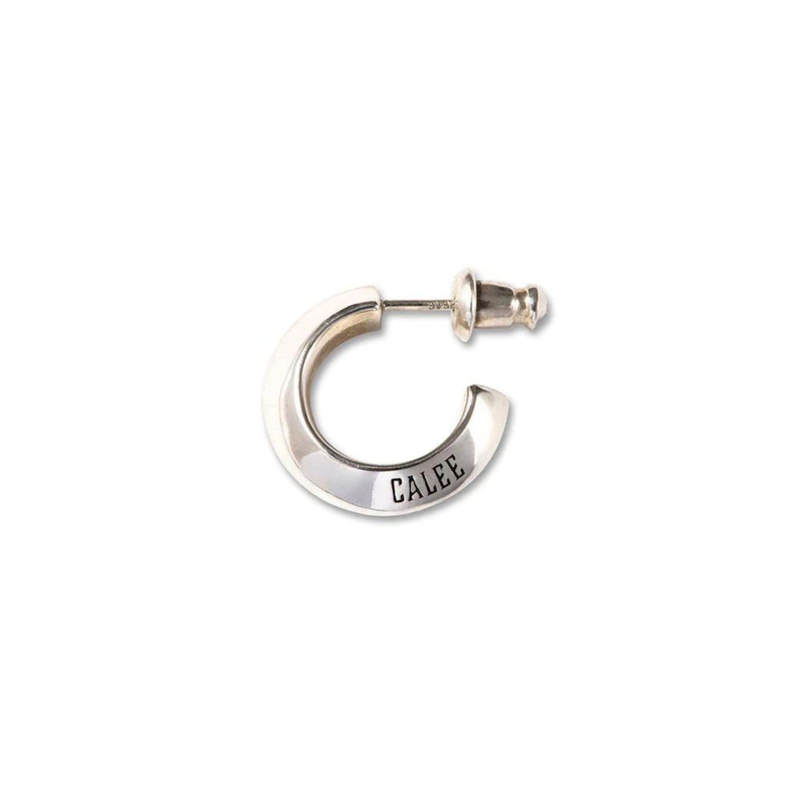 LOGO ROLL PIERCE ＜REGULAR＞ (SILVER) / ロゴ ロールピアス ＜レギュラー＞