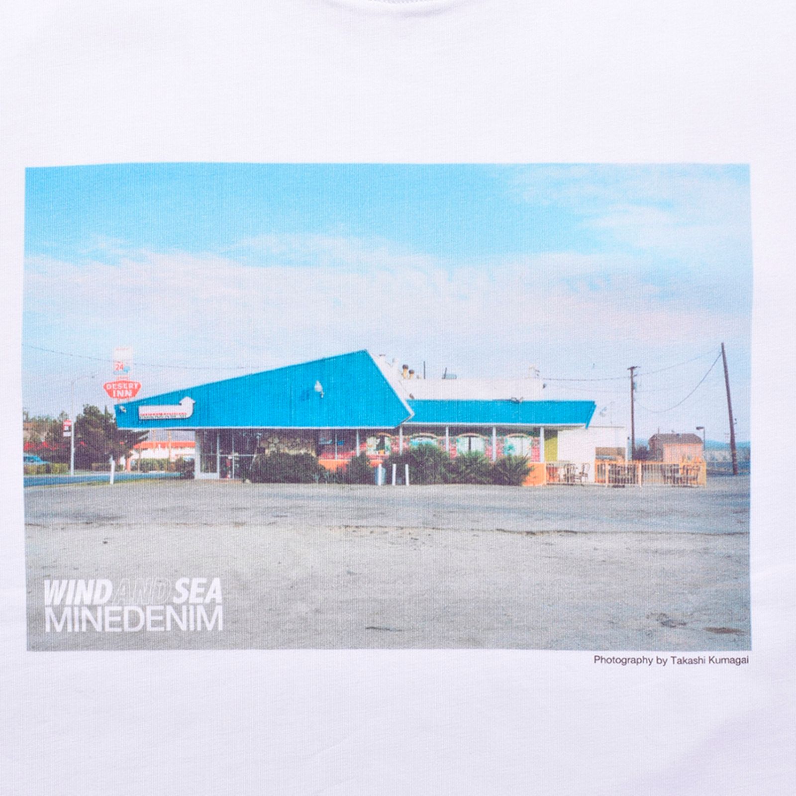 WIND AND SEA×MINEDENIM Photo S/S Tee （WHT / ホワイト）