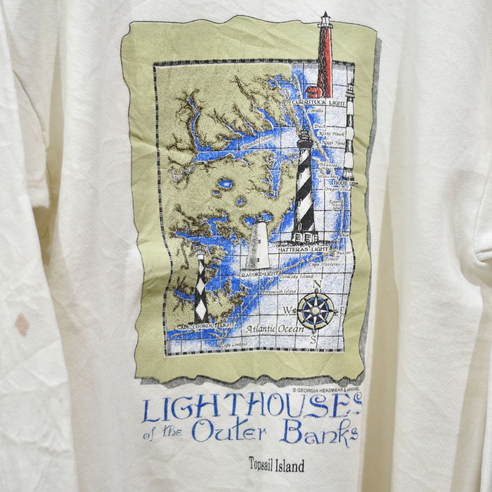 古着｜Lee リー プリント スウェットシャツ トレーナー｜Lサイズ