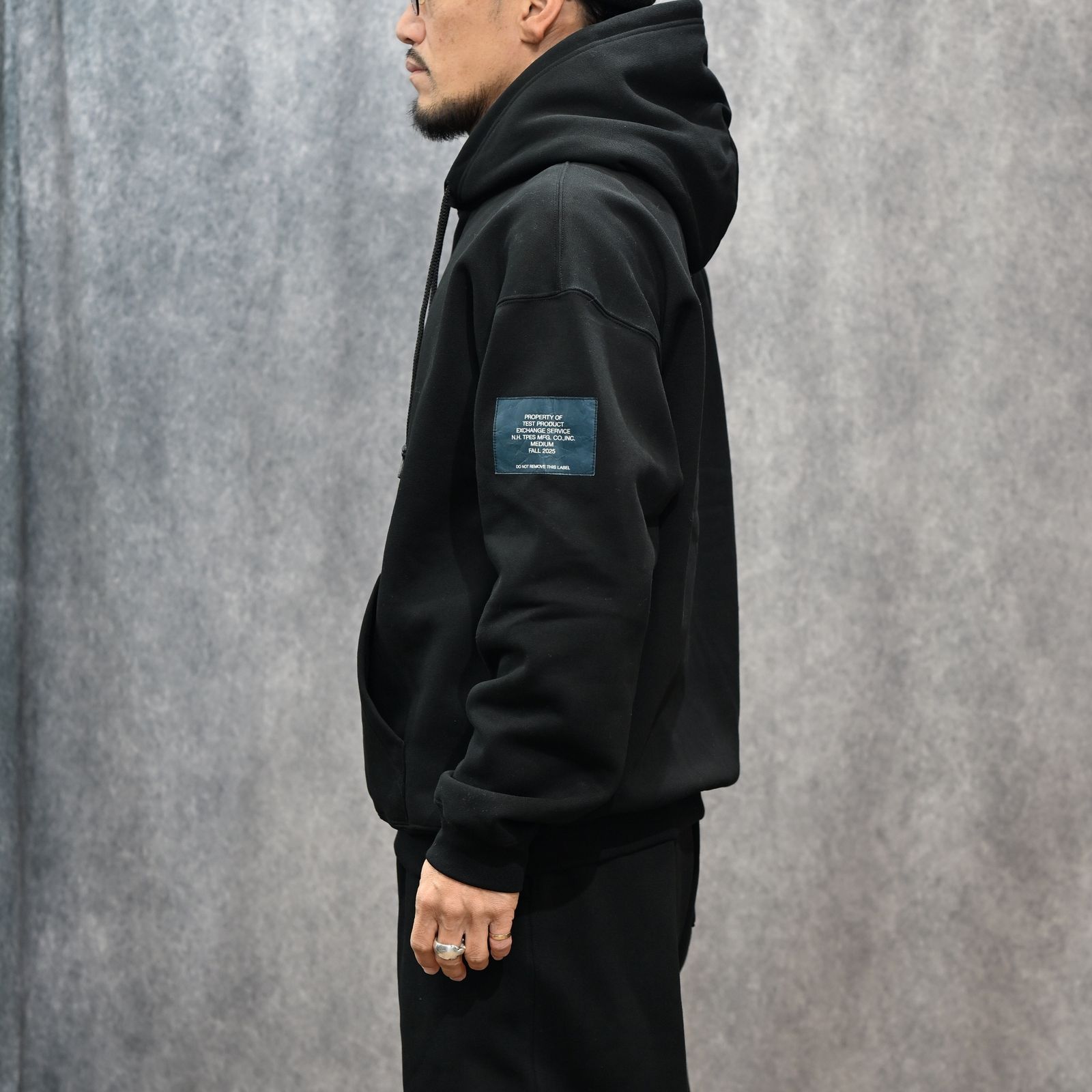 EXCHANGE SERVICE HOODED SWEATSHIRT （BLACK） /  スウェット パーカー （ブラック） 9252-CS80