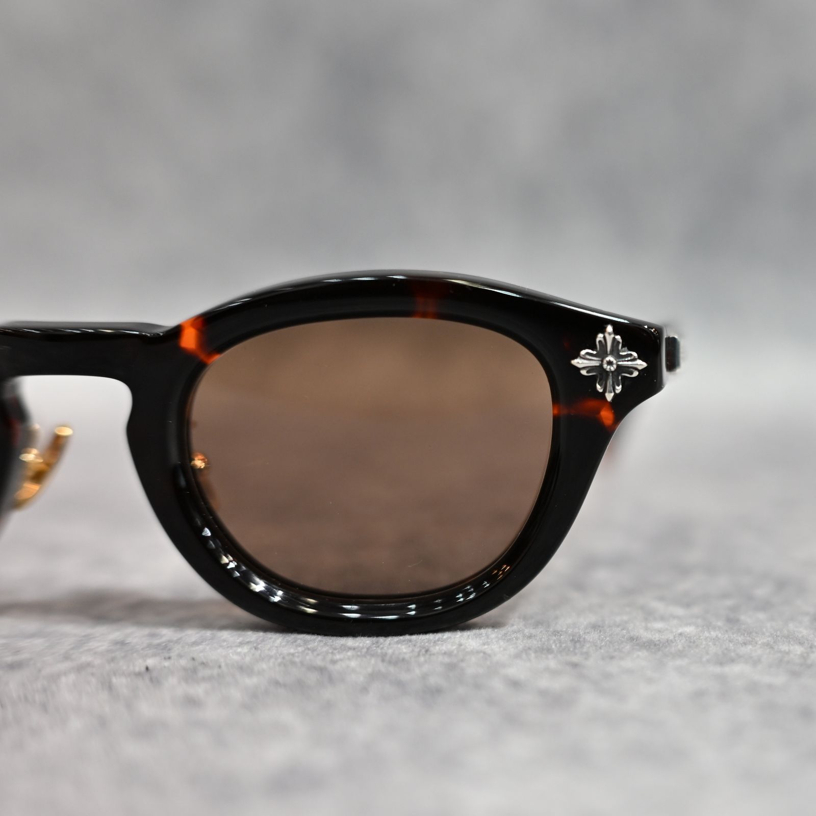 THE LINE × CASABLANCA サングラス タイプ 2 （BROWN×L.GRAY / ブラウン×ライトグレー） CAS-02