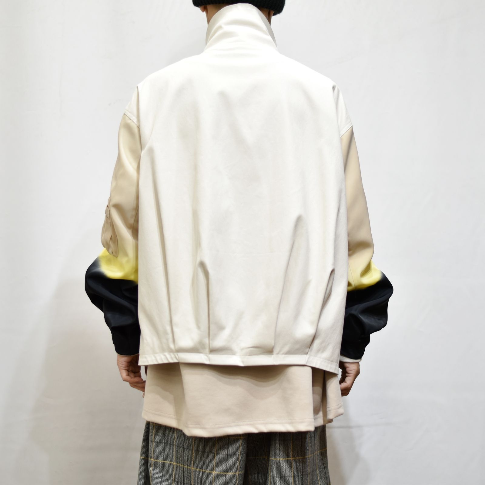 ミクスチャーブルゾン / LB22AW-BL01-KTBD (BALM×YELLOW)