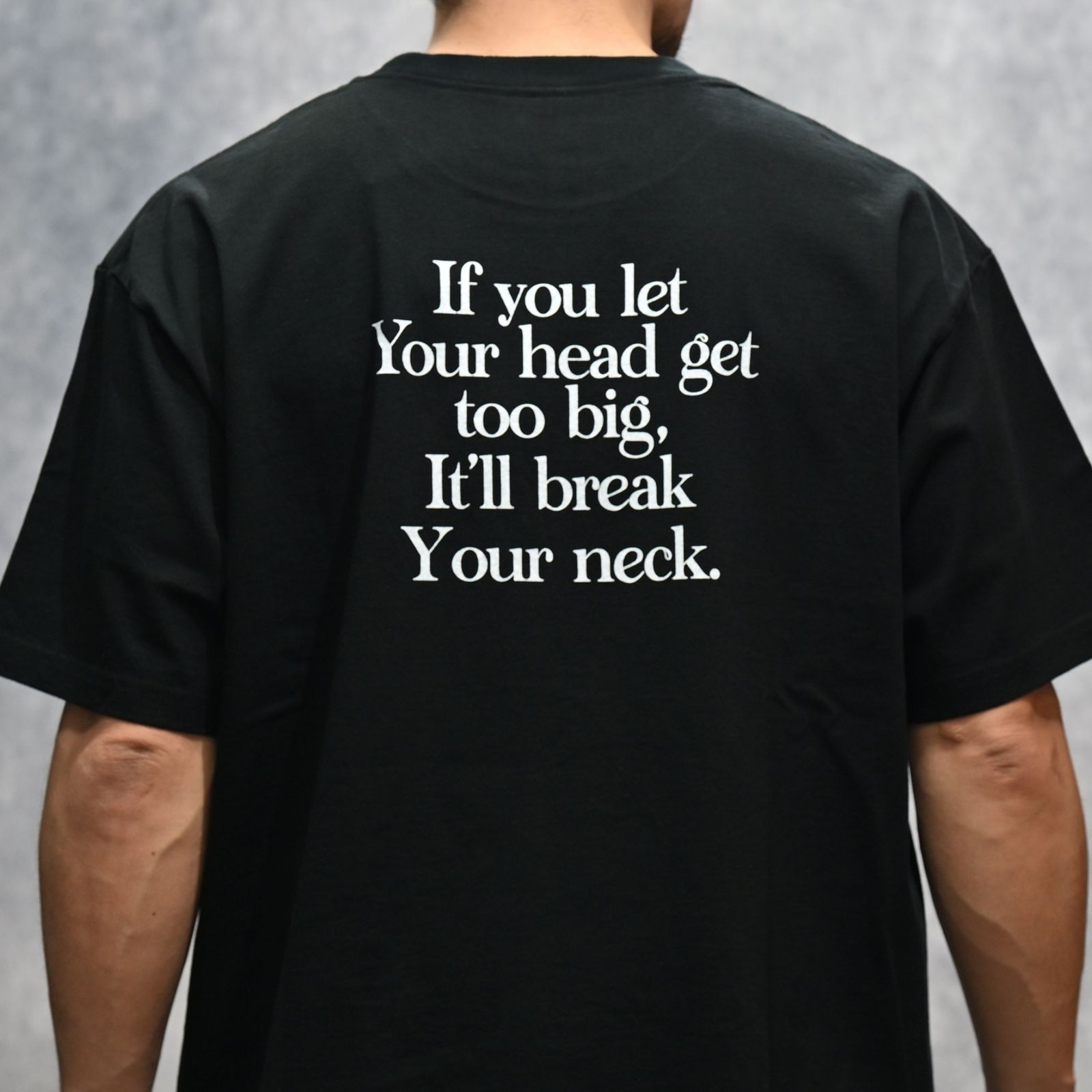 It’ll Break Your Tee （BLK） ｜プリントTシャツ (ブラック)｜2604-4001