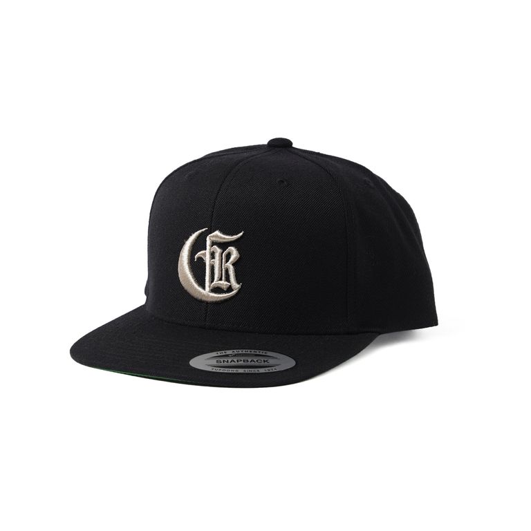 CUTRATE - CR LOGO EMBORIDERY B.B CAP (BLACK)｜スナップバック