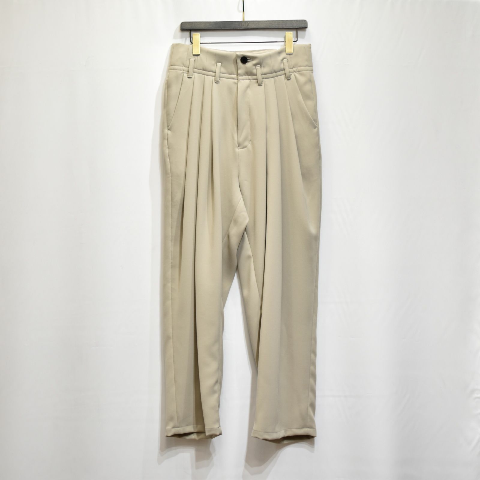ハイウエストワイドパンツ / LB22SS-PT03-DT (BISCUIT)