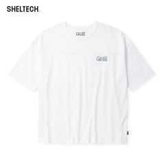 ×SHELTECH®︎ LOGO FOOT BALL TEE ＜A TYPE＞ (BLACK)｜シェルテック キャリー ロゴ フットボールTシャツ｜CL-SHELTECH006