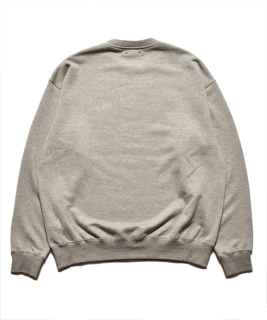 Basic Crewneck Sweat SH （GRY） / ベーシック クルーネック スウェット トレーナー