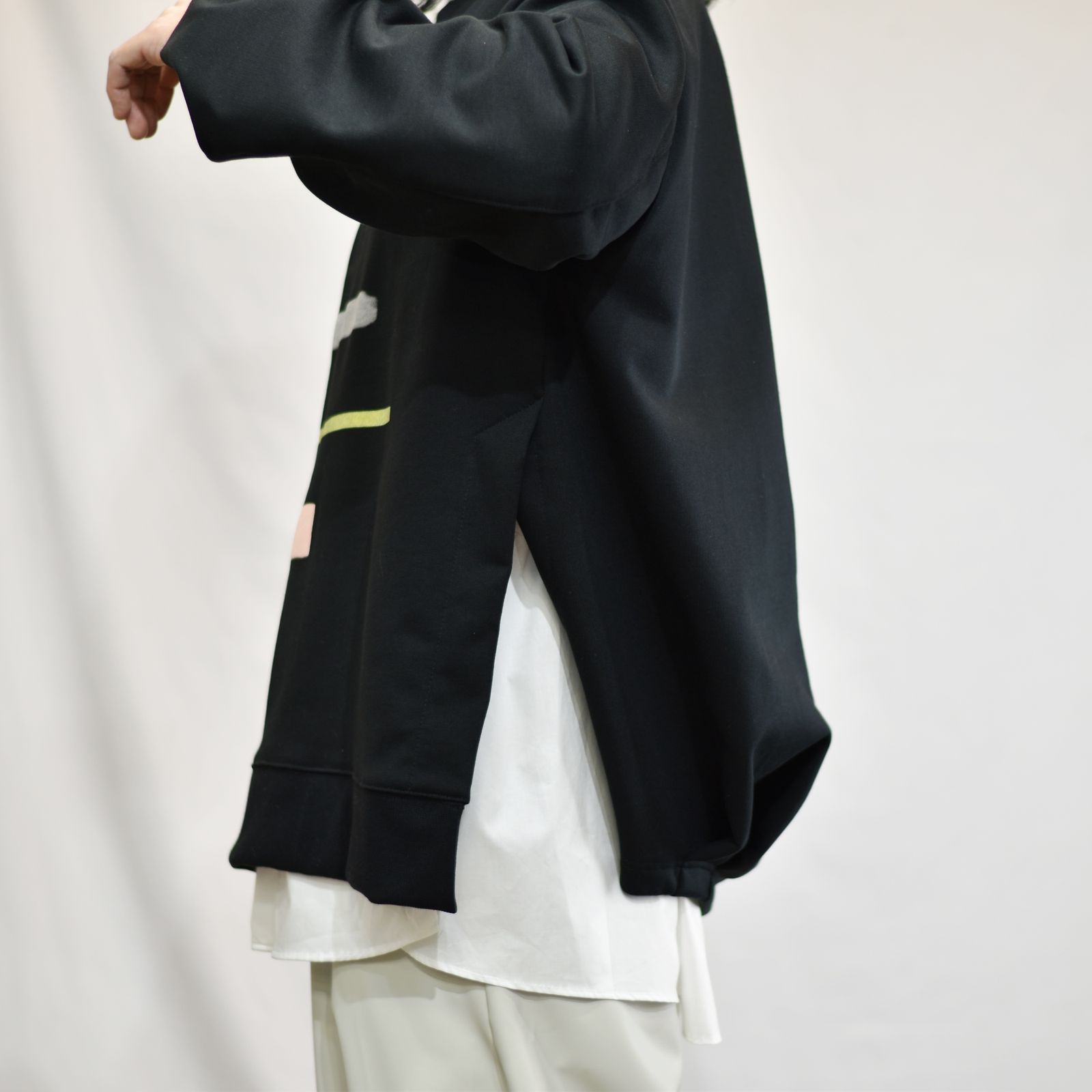 アンサンブルスウェットプルオーバー / LB23SS-PO04-FPR (BLACK)