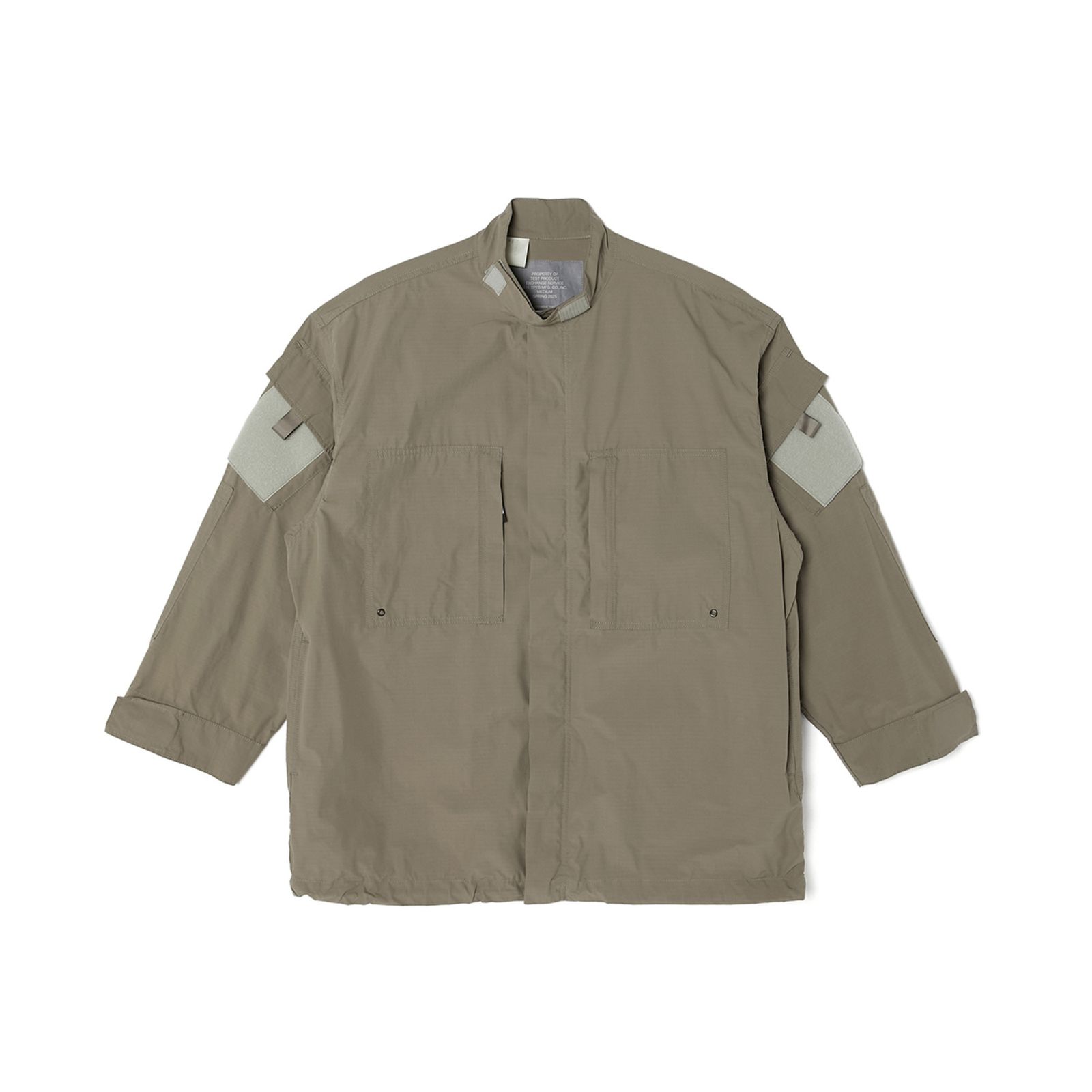× ArkAir OMBAT SHIRT [N.HOOLYWOOD TEST PRODUCT EXCHANGE SERVICE （GRAY） / コンバット シャツ ブルゾン （グレー） / 9251-BL01-002