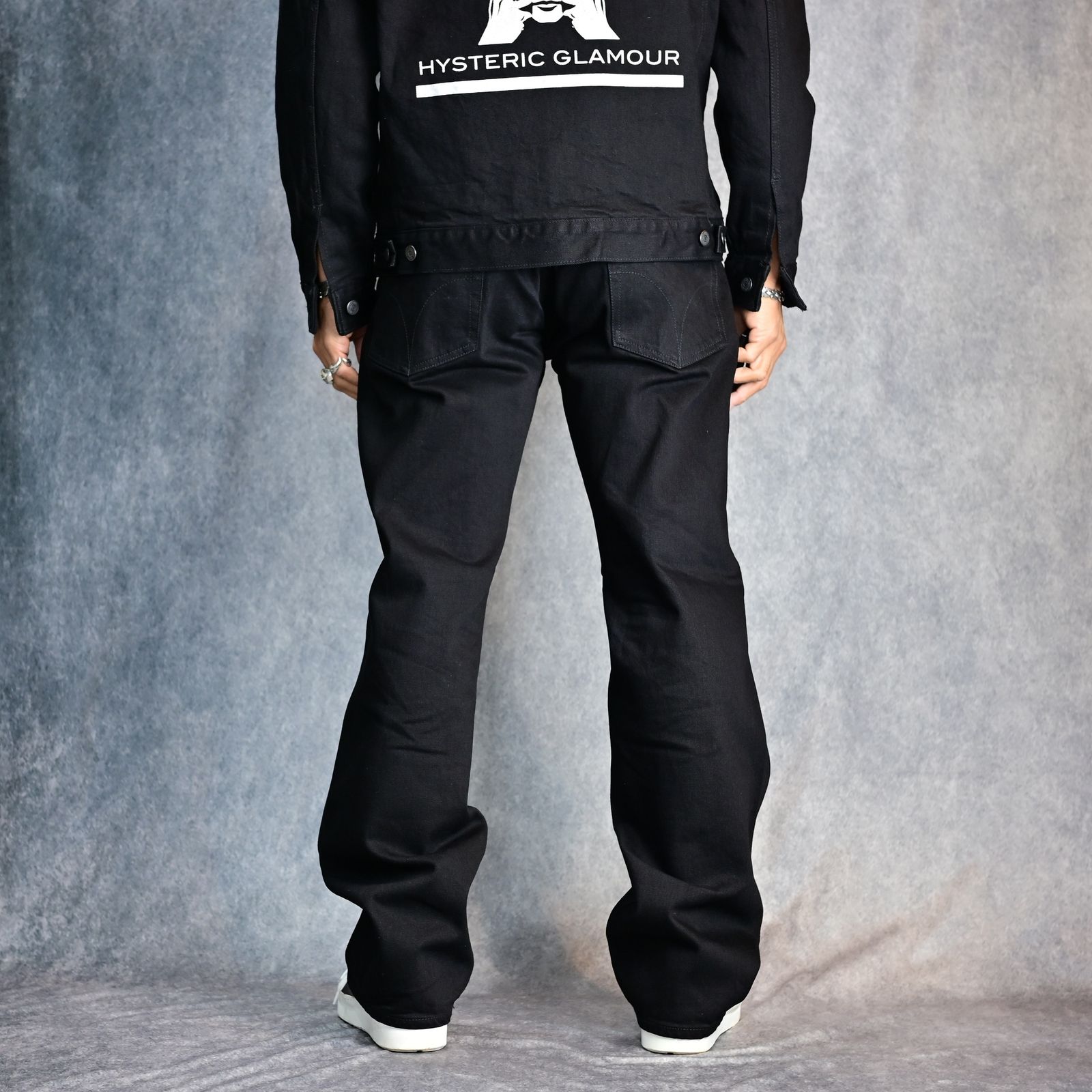 HYSTERIC GLAMOUR×MINEDENIM Denim Pants （BLK） /  ヒステリックグラマー コラボ デニムパンツ （ブラック）