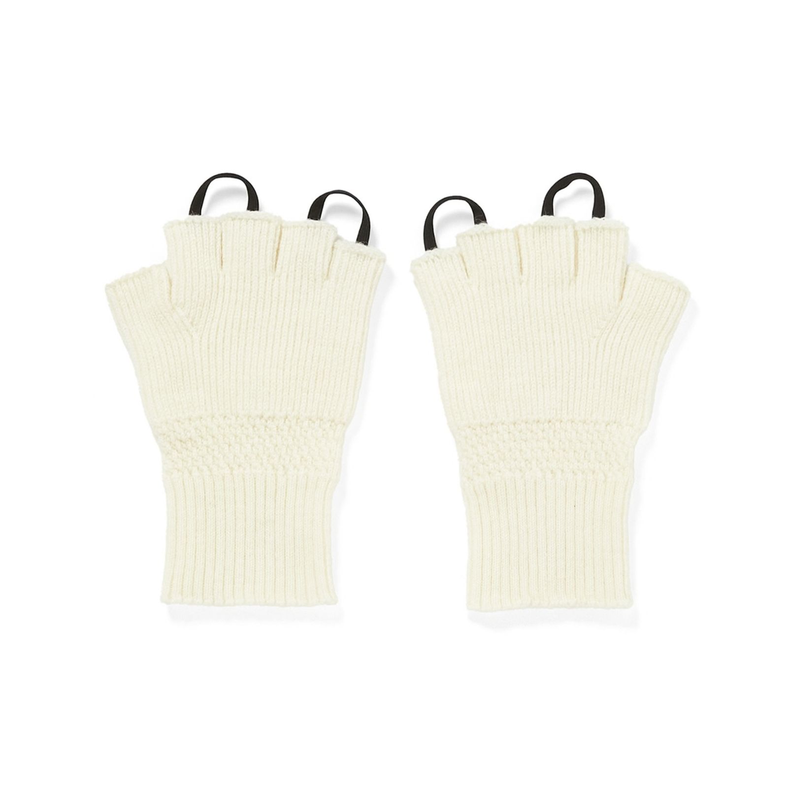 FINGERLESS GLOVES （WHITE / ホワイト） ニット グローブ｜9262-AC06
