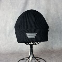 COTTON KNIT BEANIE (BLACK) / コットンニット キャップ （ブラック）