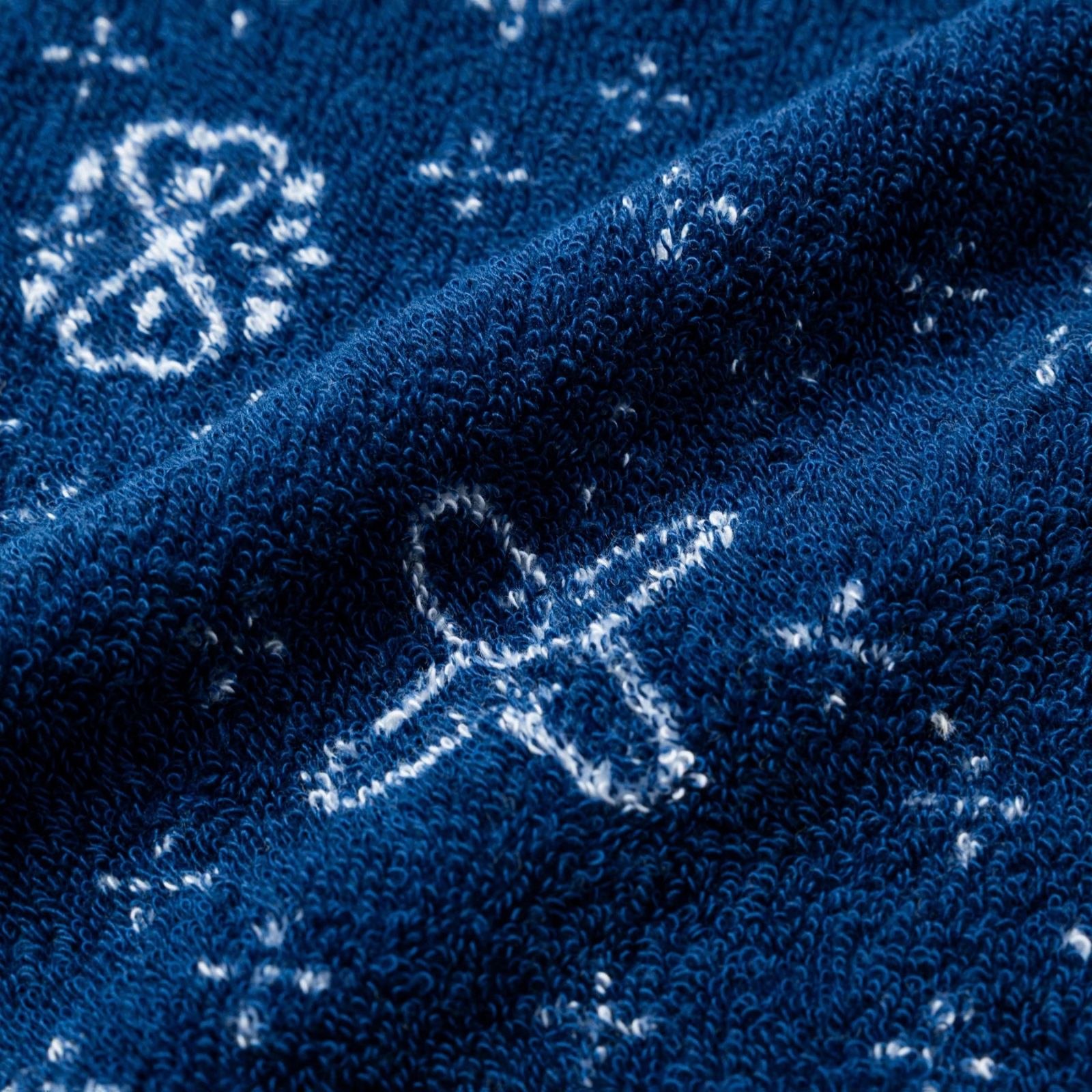 CROSS HAND TOWEL (INDIGO BLUE)｜クロス柄 ハンドタオル｜CL-26AWCRS001EX