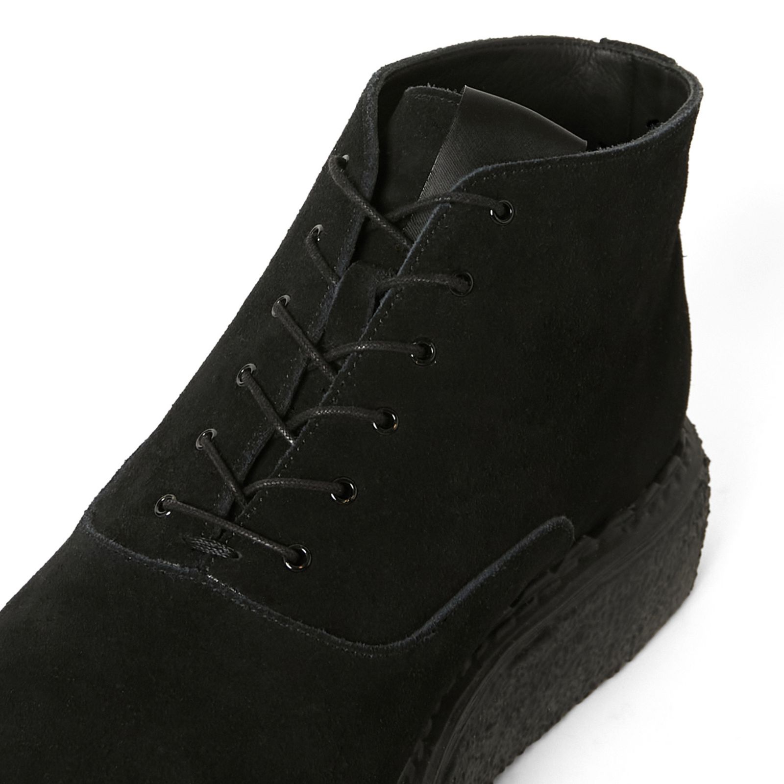 × General Scale. Maison MIHARA YASUHIRO SUEDE BOOTS  （BLACK）｜メゾン ミハラヤスヒロ｜2252-SE01