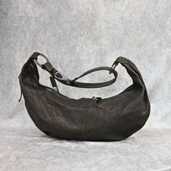 ダブルショルダー バナナバッグ （KHAKI）｜92-10