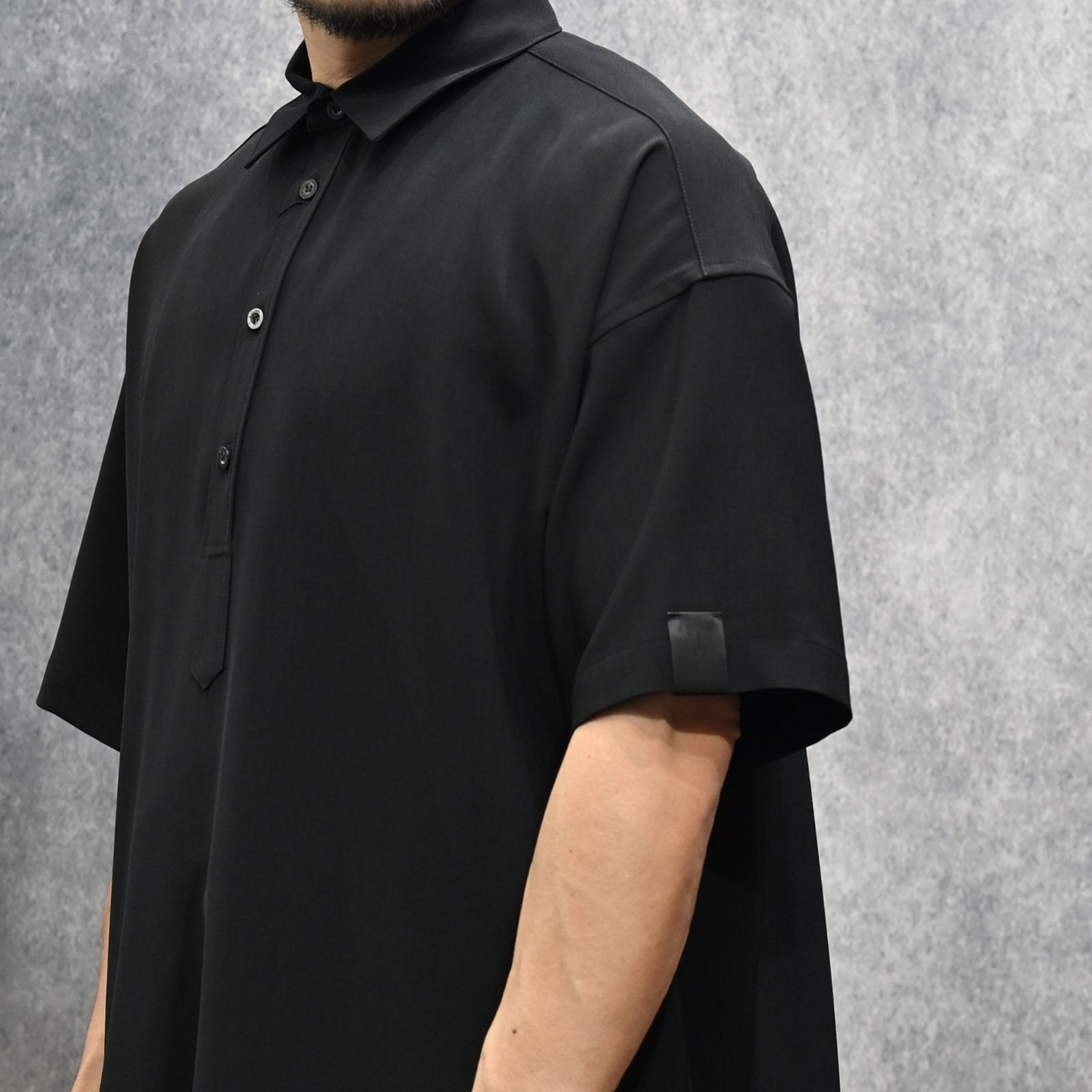 HALF SLEEVE SHIRT （BLACK / ブラック）｜ハーフスリーブ シャツ｜2261-SH54-011