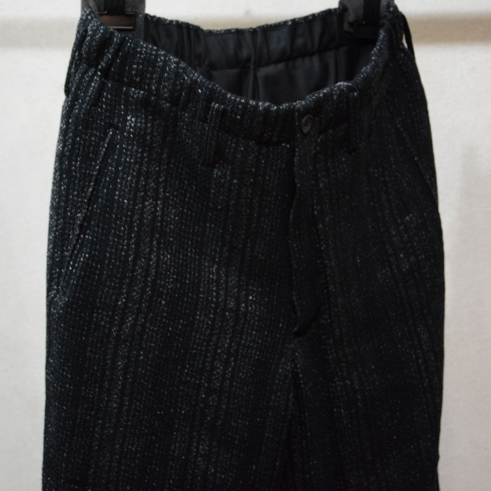 コインポケット 付きパンツ  (BLACK)