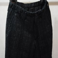 コインポケット 付きパンツ  (BLACK)
