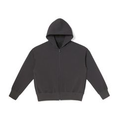 ZIP UP HOODIE （CHARCOAL / チャコール） ジップアップ パーカー｜2262-CS06-025