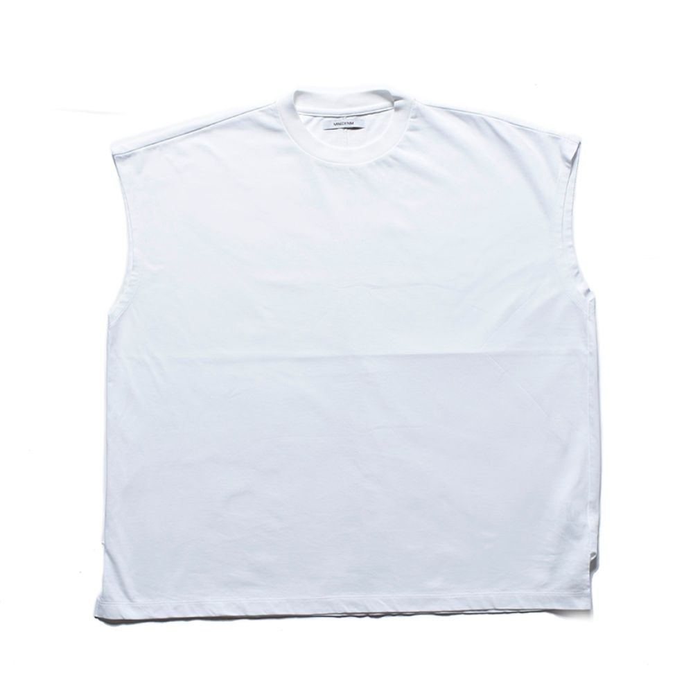 Big Nosleeve T-SH （WHITE） / ビック ノースリーブ Tシャツ （ホワイト） 2505-4006