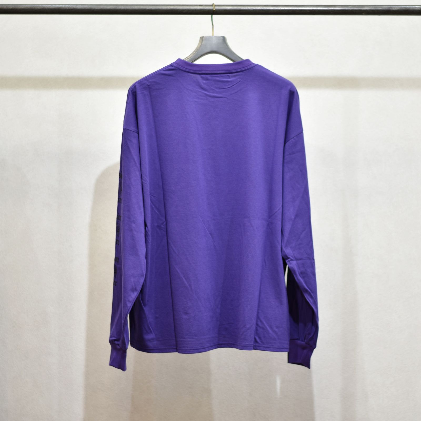 COTTON L/S T-SHIRT '2FACE (PPL)