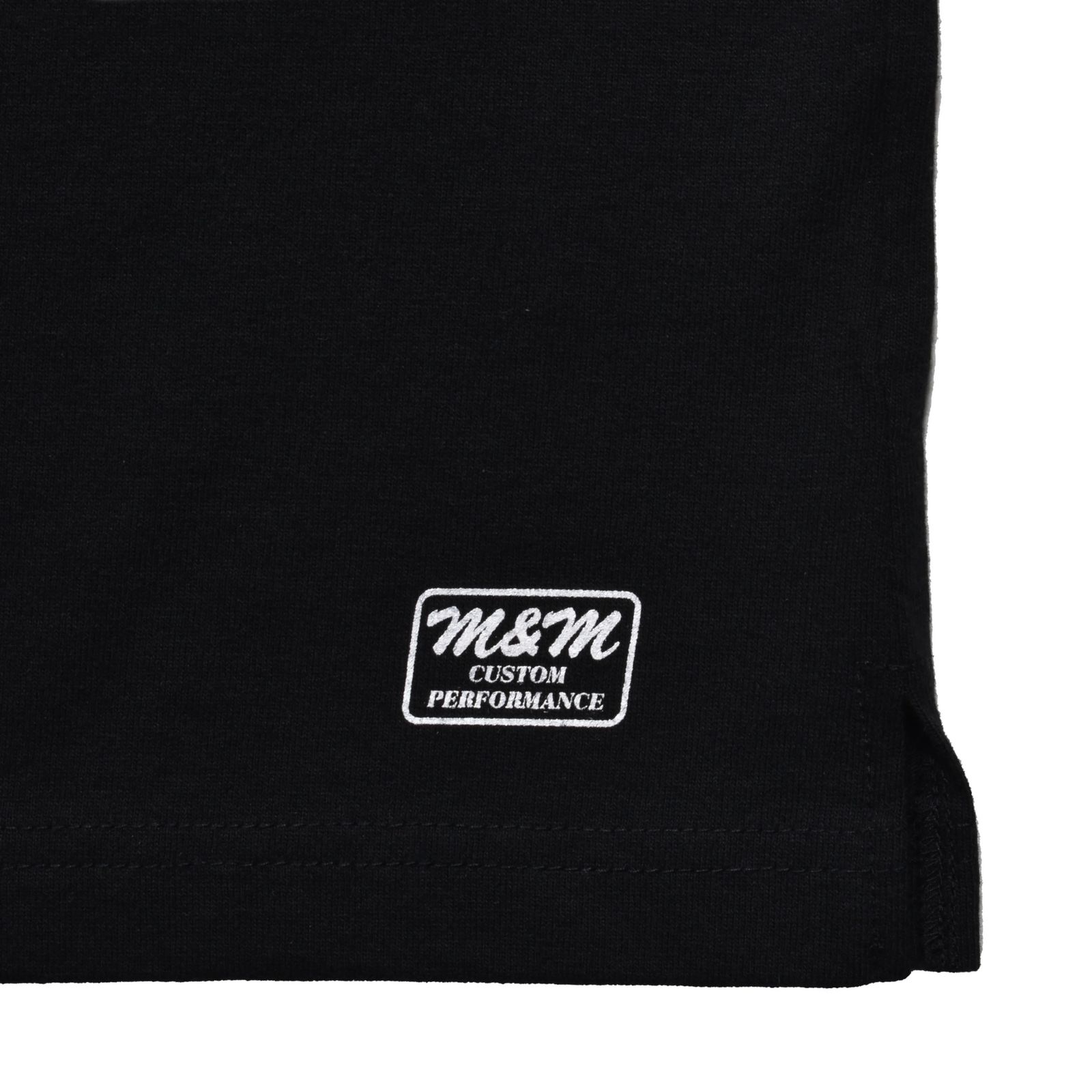 × M&M CUSTOM PERFORMANCE Star Embroidery Pocket Tee （BLK）｜× エムアンドエムカスタムパフォーマス 星刺繍 ポケットTシャツ｜MND-MM41