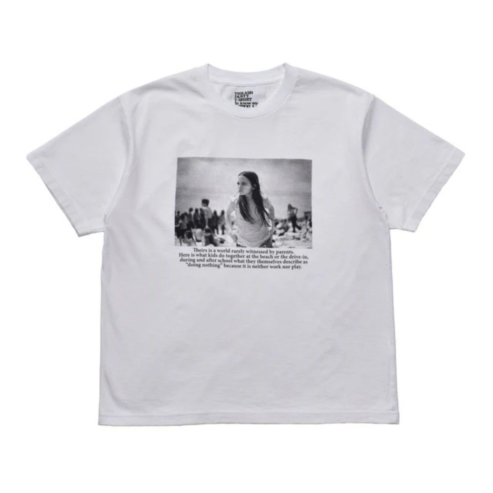 "Priscilla 1969" Crewneck Short Sleeve T-shirts （WHT） プリント Tシャツ （ホワイト）｜26MND-STL001