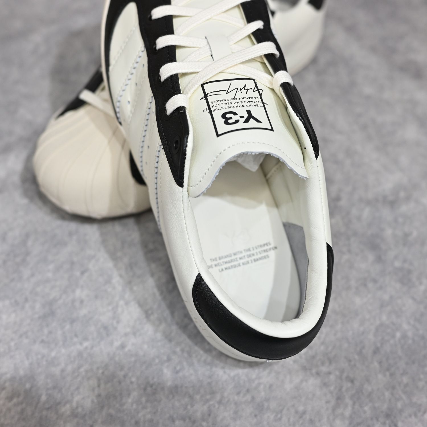 Y-3 SUPERSTAR 3G （WHITE） / スーパースター スニーカー （ホワイト）｜KI7781
