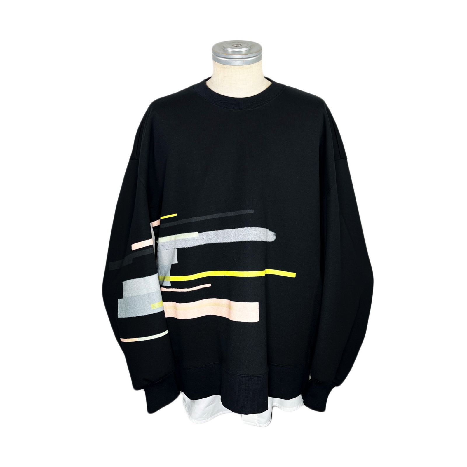 アンサンブルスウェットプルオーバー / LB23SS-PO04-FPR (BLACK)