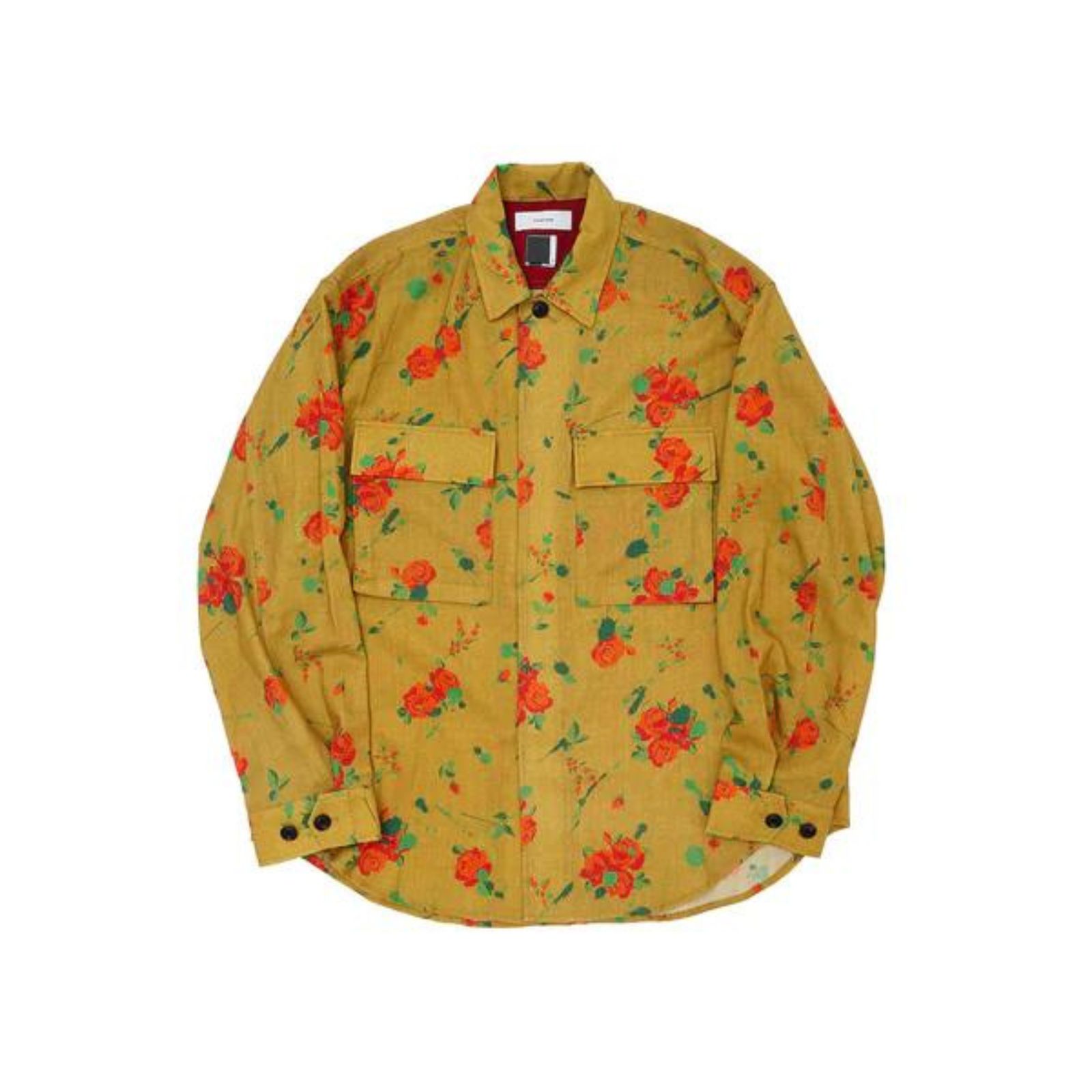 ORIGINAL FLOWER PRINT SHIRT （ROSE DRIP） / フラワー柄 プリントシャツ