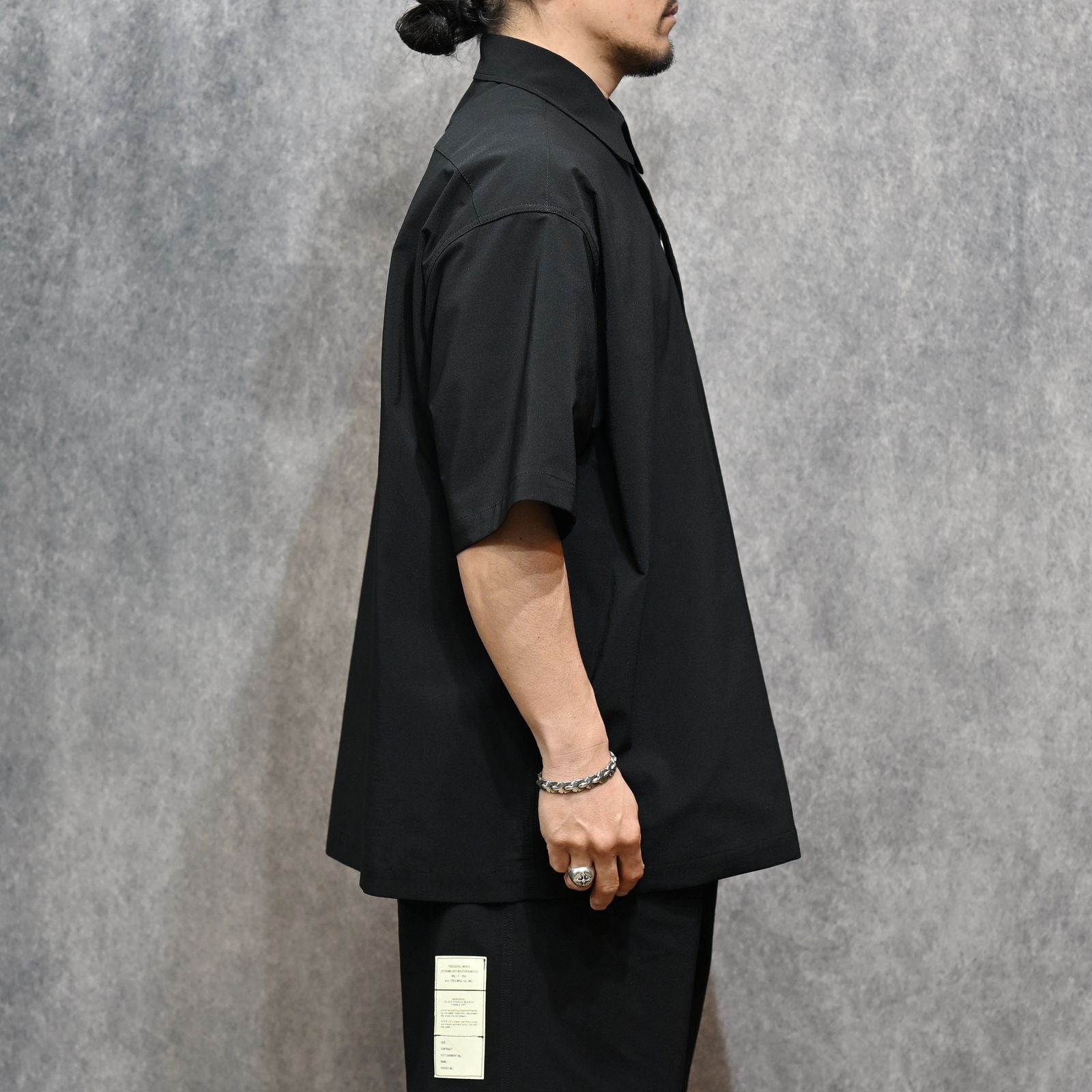 HALF SLEEVE SHIRT （BLACK / ブラック）｜半袖 シャツ｜9261-SH50-002